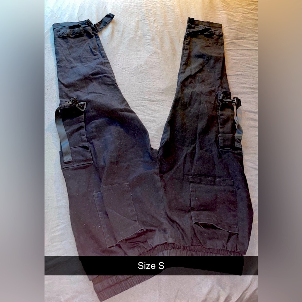 Black Cargo Pants